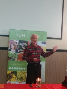 Dr Saul Pilar at YUM Launch