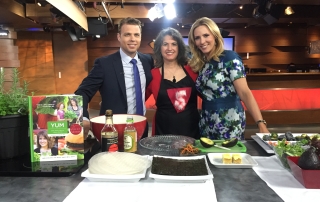 Gluten-free Vegan Nori Rice Paper Rolls on CTV Morning Live