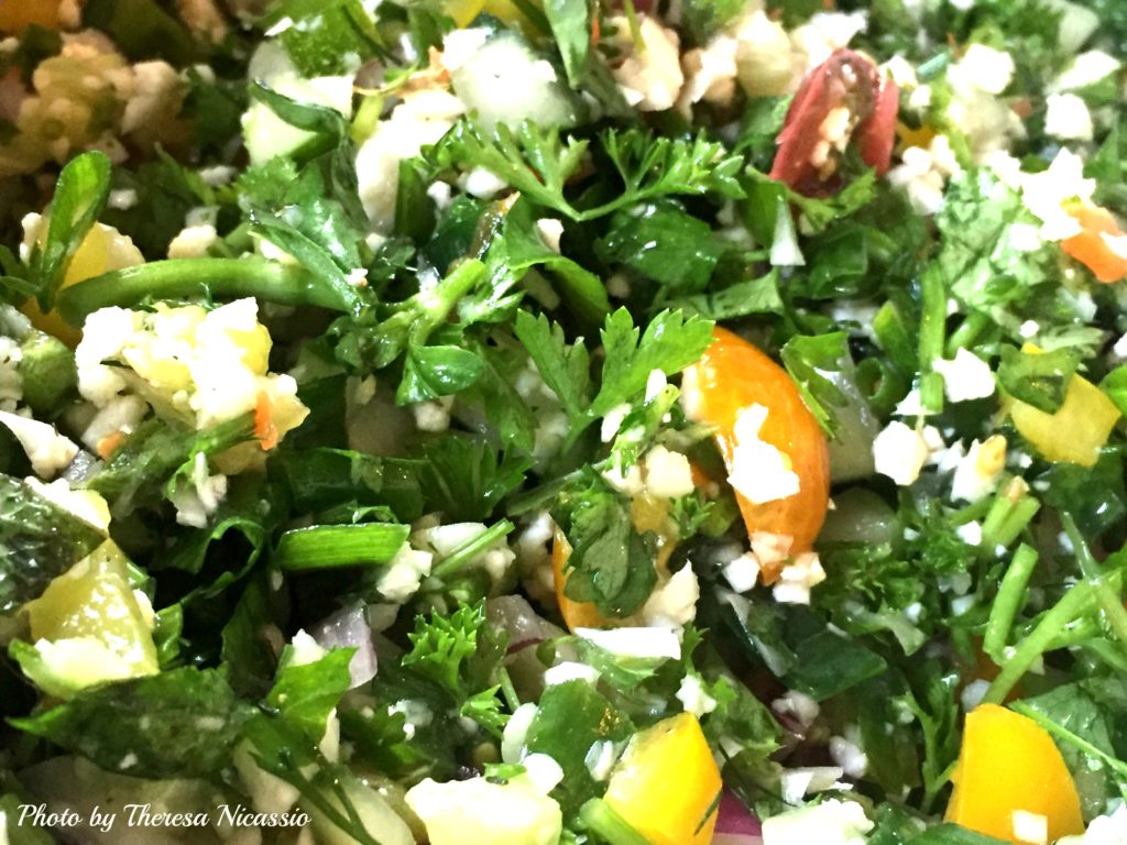 Tabbouleh with Mint & Cilantro